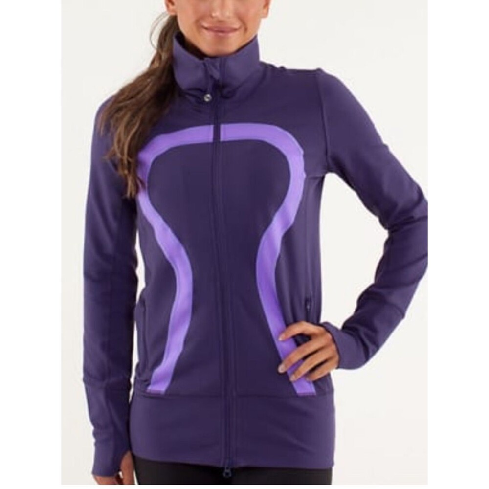 Lululemon In Stride Zip up Sweatshirt Jacket Athleisure Gym Workout Activewear